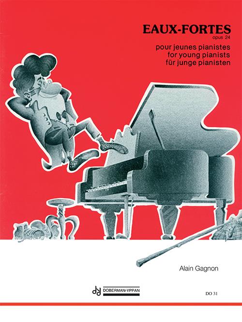 Eaux-Fortes, for young pianists